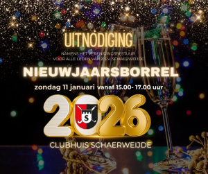 Nieuwjaarsborrel 2026 Schaerweijde