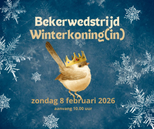 Bekerwedstrijd Winterkoning(in) 2026